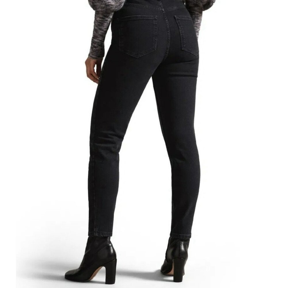 NWT Ted Baker London Skinny Washed Black Jean Size 26